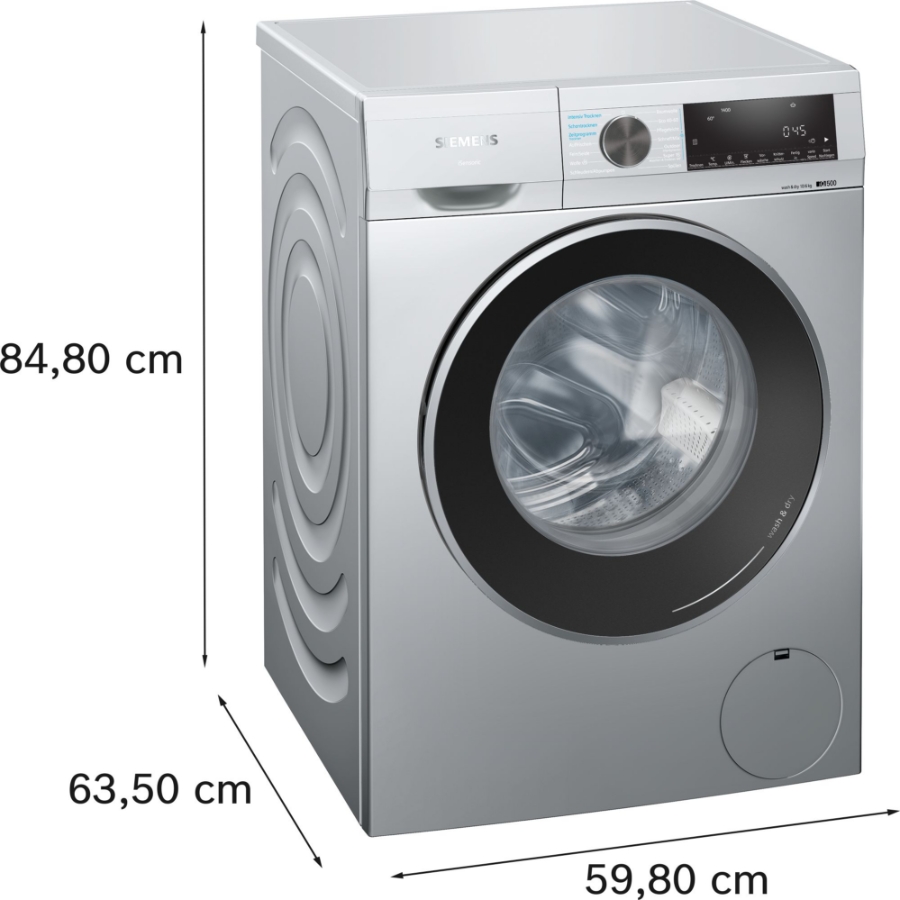 Siemens WN54G1X0 iQ500, Waschtrockner, 10/6 kg, 1400 U/min. 