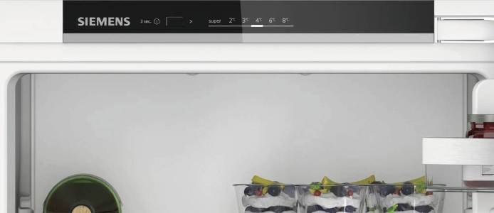 Siemens KI21RVFE0 Kühlschrank Einbau 88cm Nische Flachscharnier(Festtür)weiß