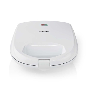 Nedis KASM110FWT Sandwichmaker 700 W | 20.5 x 12 cm | 