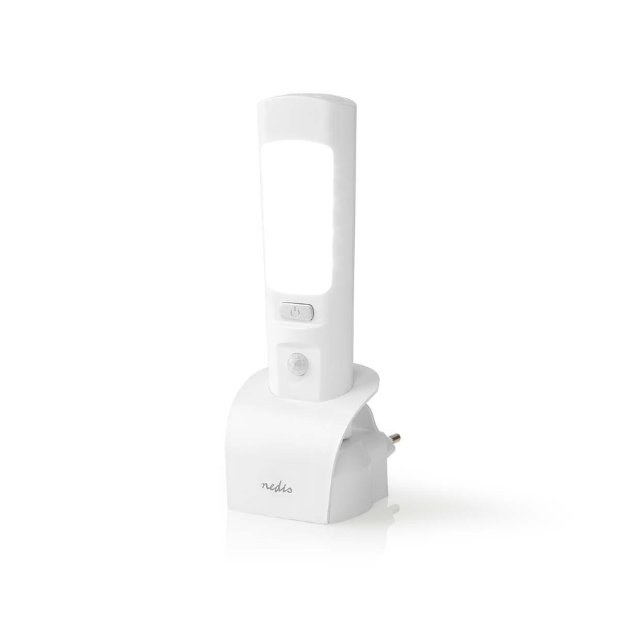 Nedis LNLGTRHWT Orientierungs-LED-Licht und Taschenlampe Netzstromversorgung | 220 - 240 V AC 50 Hz | 1.3 W 