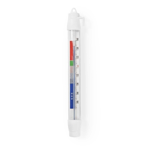 Nedis FFTH110WH Analog Kühlschrank und Gefrierschrank Thermometer Analog | -50 bis 30 °C