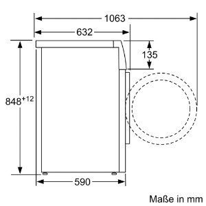 Siemens WM14VK93 iQ700, Waschmaschine, Frontlader, 9 kg, 1400 U/min. EEK:A