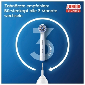 Oral-B Junior Minnie Mouse Elektrische Kinderzahnbürste Weiß 