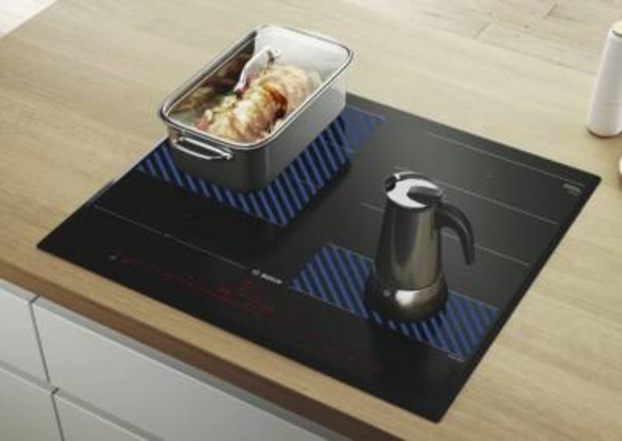 Bosch PXX801D57E Kochfeld mit Dunstabzug  80cm (Induktion)  Flächenbündig