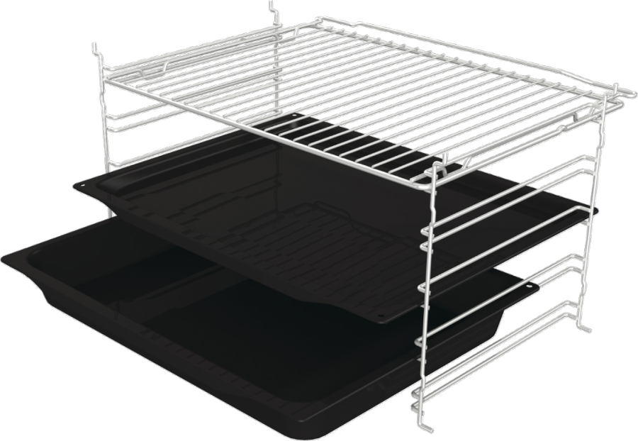 Gorenje BO6717E03X Backofen mit Dampfunterstützung edelstahl,versenkbare Knebel
