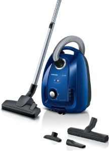Siemens VSC3320 iQ300 Bodenstaubsauger mit Beutel blau 