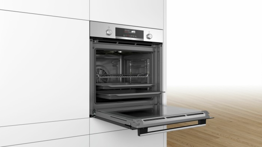 Bosch HBG579BS0  Serie | 6 Einbau-Backofen 60 x 60 cm Edelstahl Pyrolyse-Selbstreinigung
