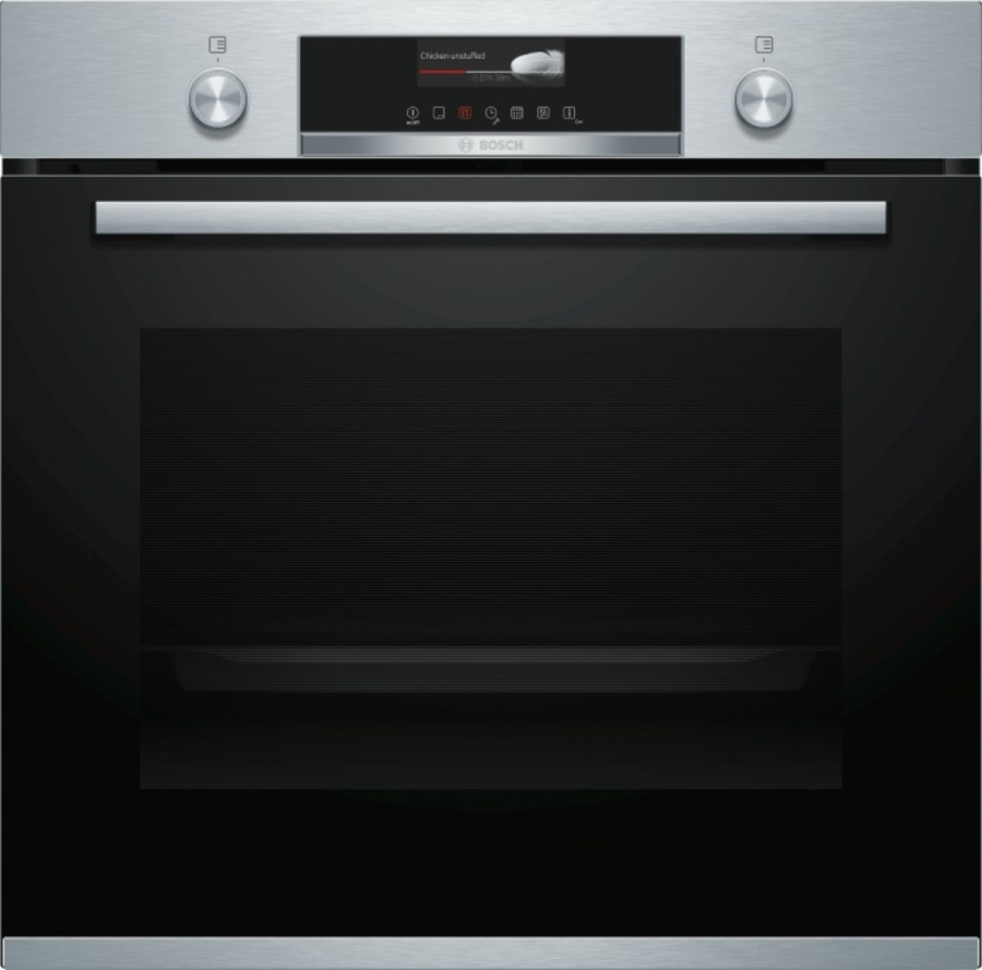 Bosch HBG579BS0  Serie | 6 Einbau-Backofen 60 x 60 cm Edelstahl Pyrolyse-Selbstreinigung
