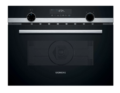 Siemens CM585AGS0  Siemens iQ500 iQ500 Einbau Mikrowelle mit Heißluft 60 x 45 cm Edelstahl