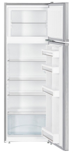 Liebherr CTel 2931 Kühl-Gefrierschrank mit SmartFrost Edelstahl 157cm
