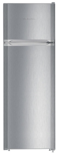 Liebherr CTel 2931 Kühl-Gefrierschrank mit SmartFrost Edelstahl 157cm