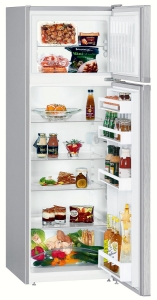 Liebherr CTel 2931 Kühl-Gefrierschrank mit SmartFrost Edelstahl 157cm