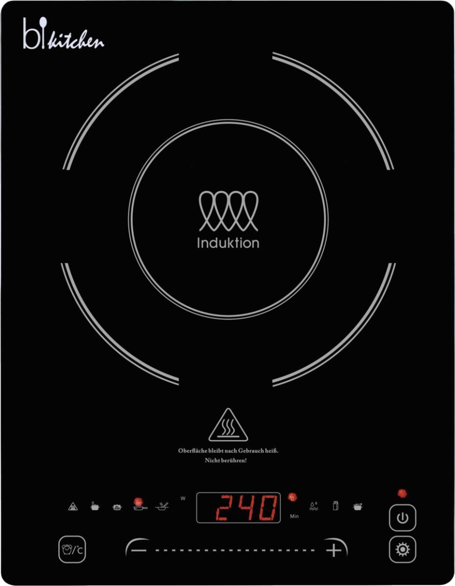 B-Kitchen cook 400 Kochfeld Induktion schwarz  