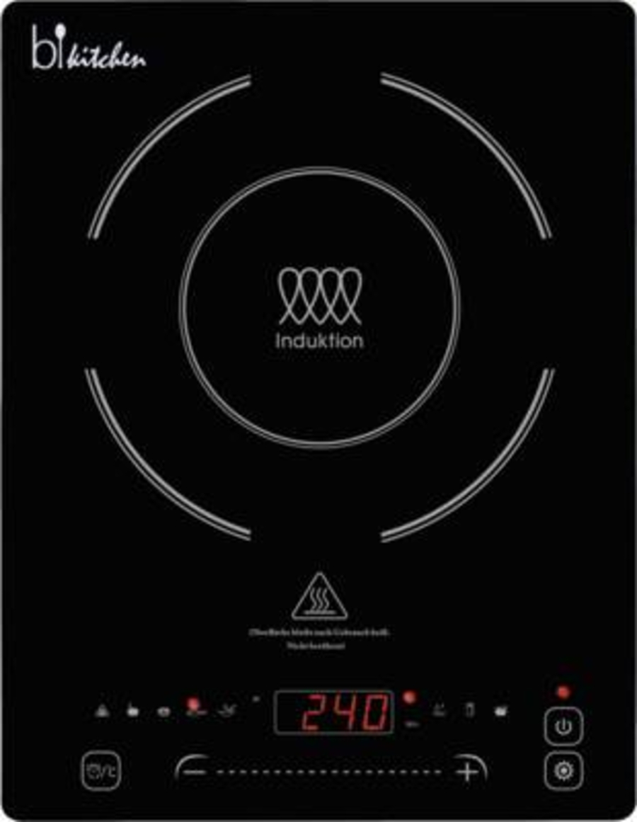 B-Kitchen cook 400 Kochfeld Induktion schwarz  