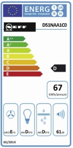 Neff DNAA511C (D51NAA1C0) Lüfterbausteine 