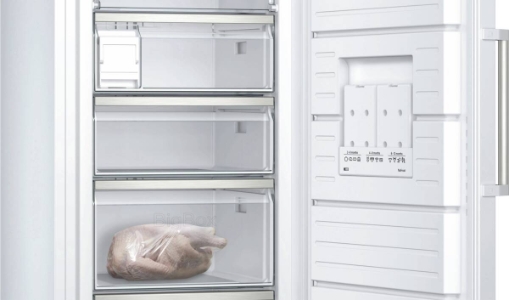Siemens GS54NAWCV iQ500 Freistehender Gefrierschrank 176 x 70 cm  weiß