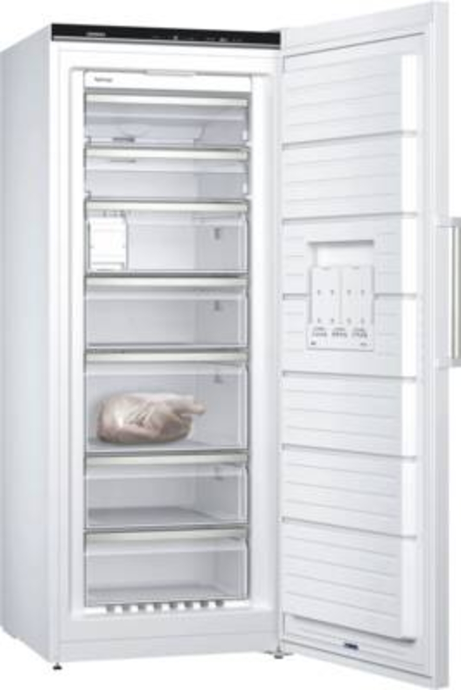 Siemens GS54NAWCV iQ500 Freistehender Gefrierschrank 176 x 70 cm  weiß