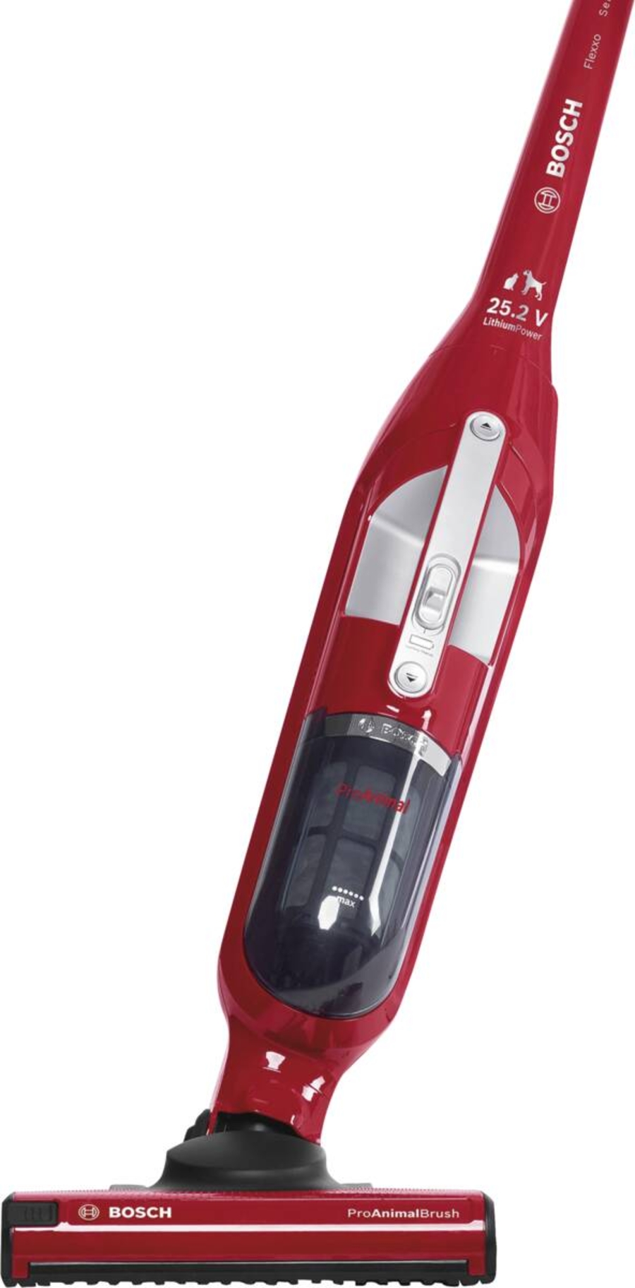 Bosch BBH3ZOO25 Akku-Staubsauger Rot 