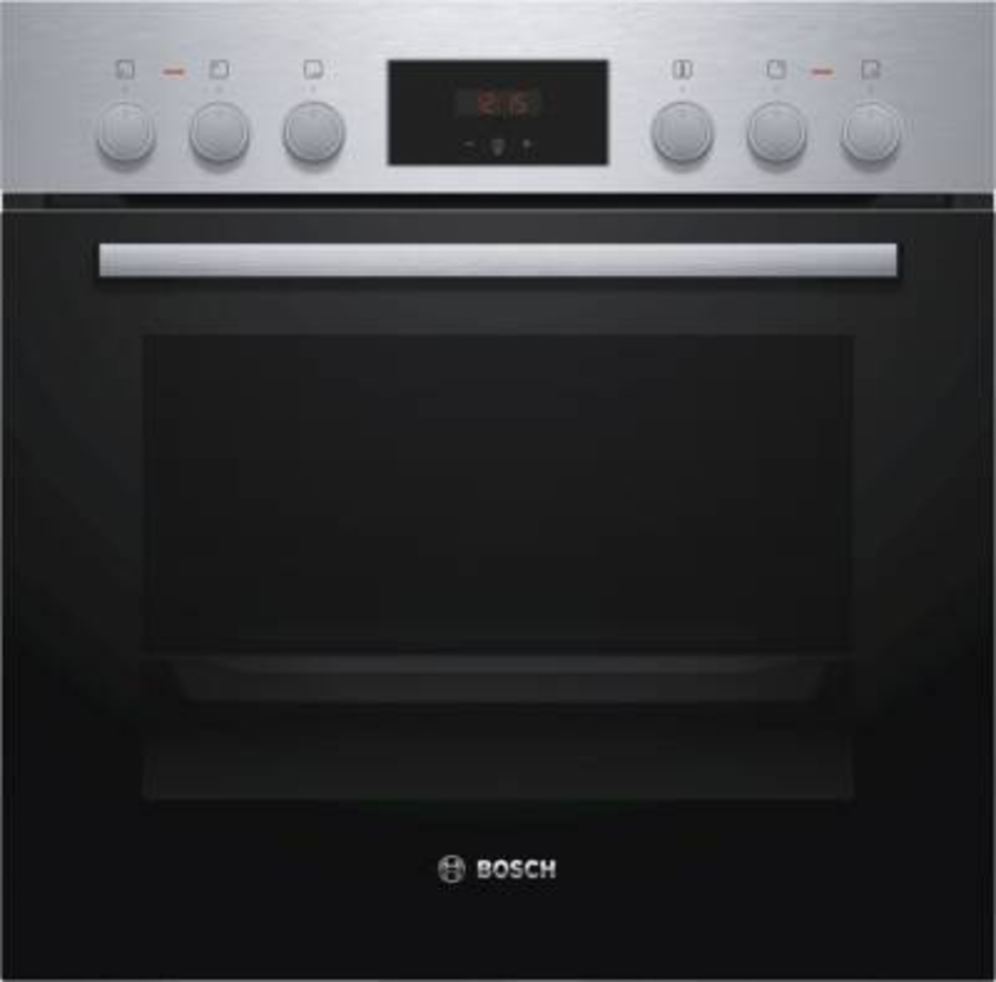 Bosch HEF113BS1 Herde Einbau Edelstahl-Schwarz 