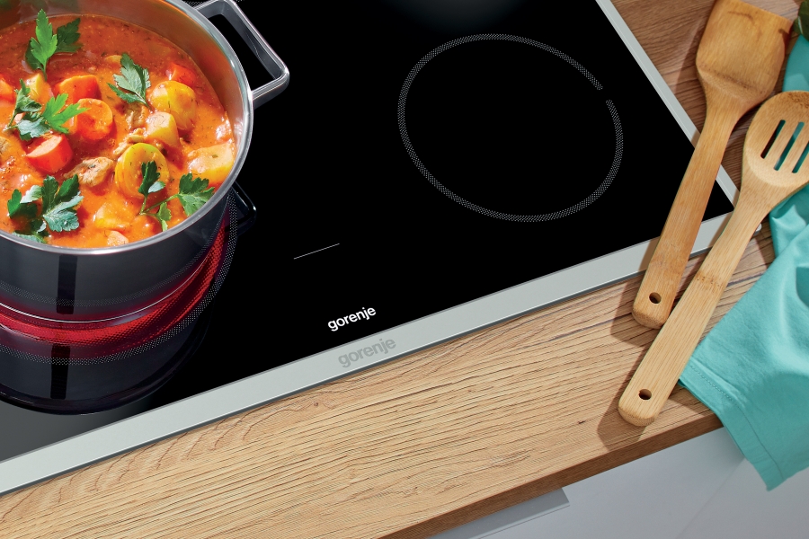 Gorenje Easy Heißluft Set 2 Herd-Set Edelstahl BCS6737E06X + ECD634X