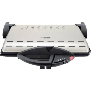 Steba Steba PG4.3 Silbermetallic Kontaktgrill 