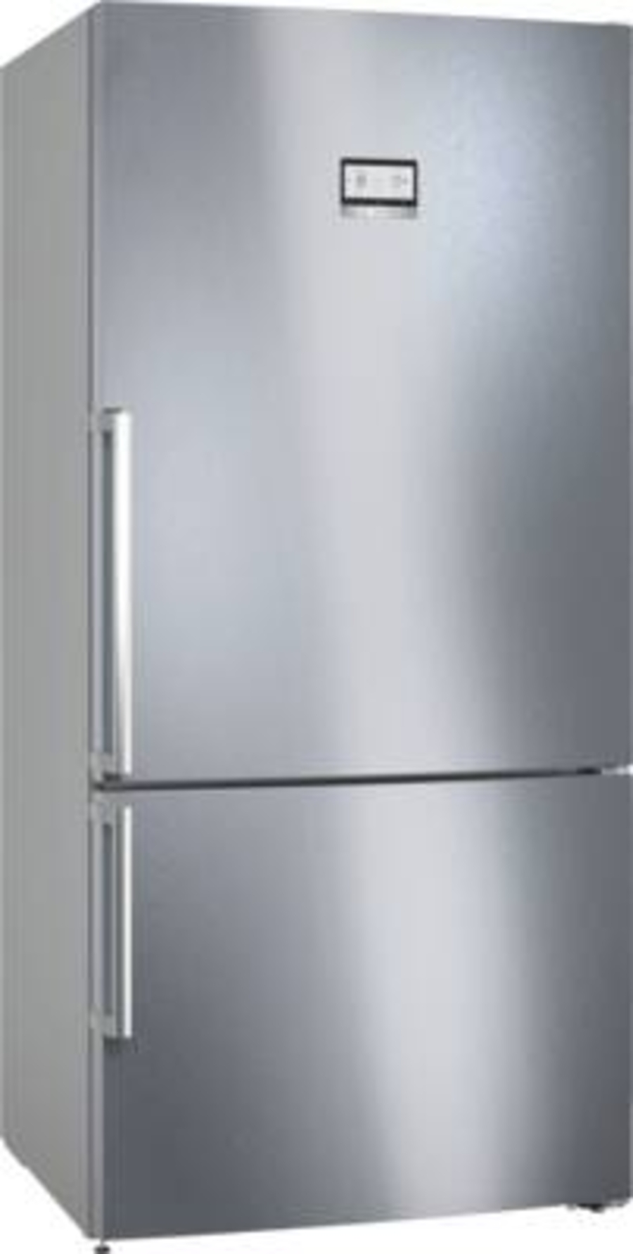Bosch KGN86AIDR Kühl-Gefrierkombination Stand NoFrost,VitaFresh  plus,Edelstahl-Grau 86 cm Breit,631 Liter