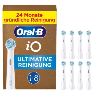 Oral-B iO Ultimative Reinigung Aufsteckbürsten 8er weiß 