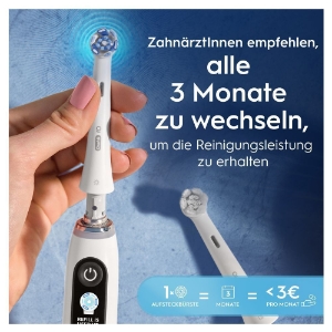 Oral-B iO Ultimative Reinigung Aufsteckbürsten 8er weiß 