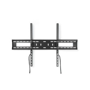 Nedis TVWM2070BK Feste TV-Wandhalterung 60 - 100 " | maximal 75kg Minimaler Wandabstand: 30.5 mm | Metall / Stahl | Schwarz