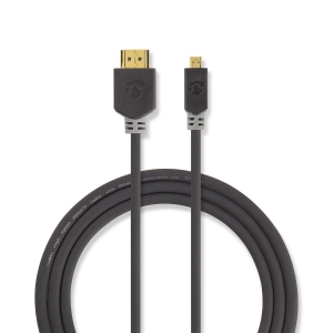 Nedis CVBW34700AT20 High Speed ??HDMI ™ Kabel mit Ethernet HDMI™ Stecker | HDMI™ Micro Stecker | 4K@30Hz | 