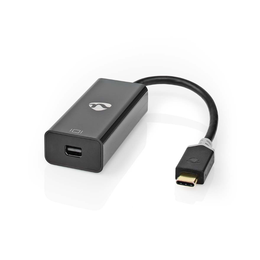 Nedis CCBW64452AT02 USB-C™ Adapter 0,2m USB 3.2 Gen 1 | USB-C™ Stecker | Mini DisplayPort Buchse 