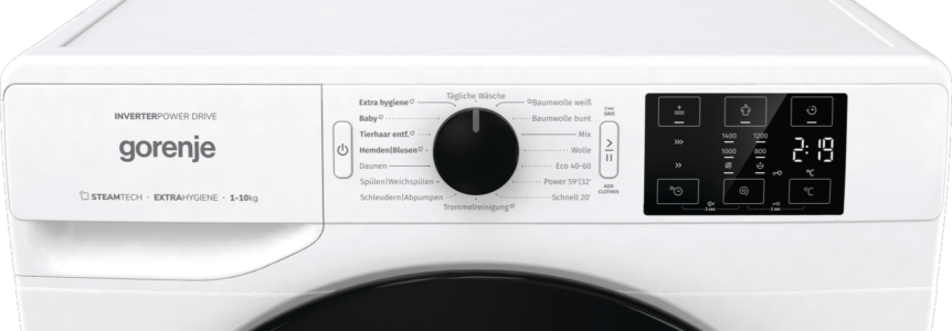 Gorenje W2NEI14APS Energieeffizienzklasse: A, Fassungsvermögen: 10 kg