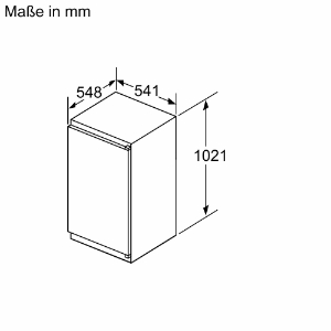 Siemens KI31RNSE0 Kühlschrank Einbau 102,5 cm Schleppscharnier 