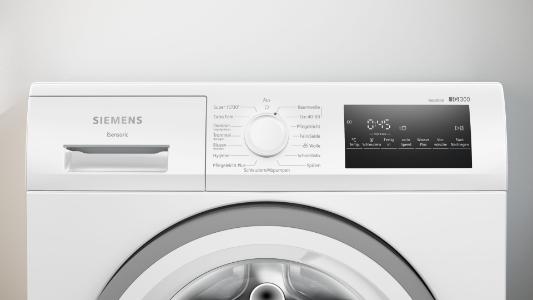 Siemens WM14NK03 iQ300, Waschmaschine, Frontlader, 8 kg, 1400 U/min. 
