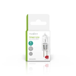 Nedis HALG4CAP1 Halogen Lamps G4  7 W | 85 lm | 2800 K | Warmweiss | Klar |