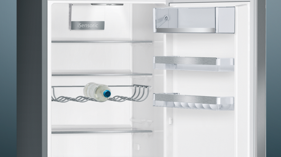 Siemens KG39E8IBA Q500 Stand Kühl- Gefrierkombination, 60cm, 343L antiFingerprint, lowFrost, bottleRack, Edelstahl