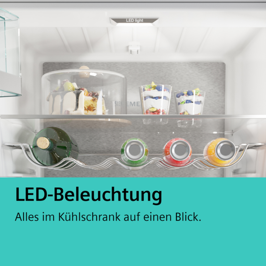 Siemens KG39E8IBA Q500 Stand Kühl- Gefrierkombination, 60cm, 343L antiFingerprint, lowFrost, bottleRack, Edelstahl