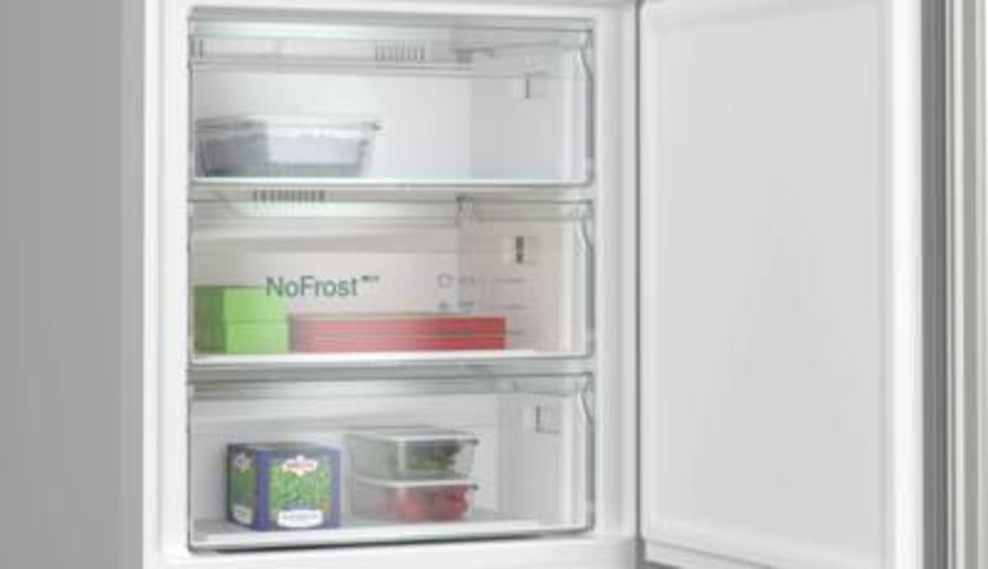 Siemens KG49NXIBF Kühl-Gefrierkombi Stand Edelstahl NoFrost antiFingerprint