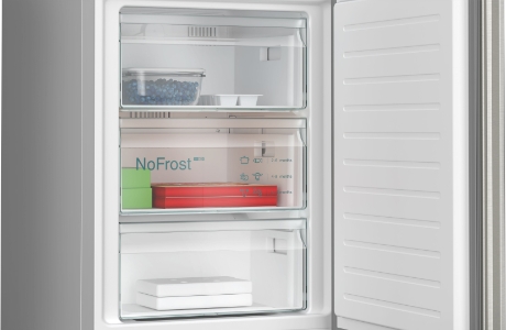 Siemens KG36NEICF Kühl-Gefrierkombination noFrost  Edelstahl antiFingerprint 