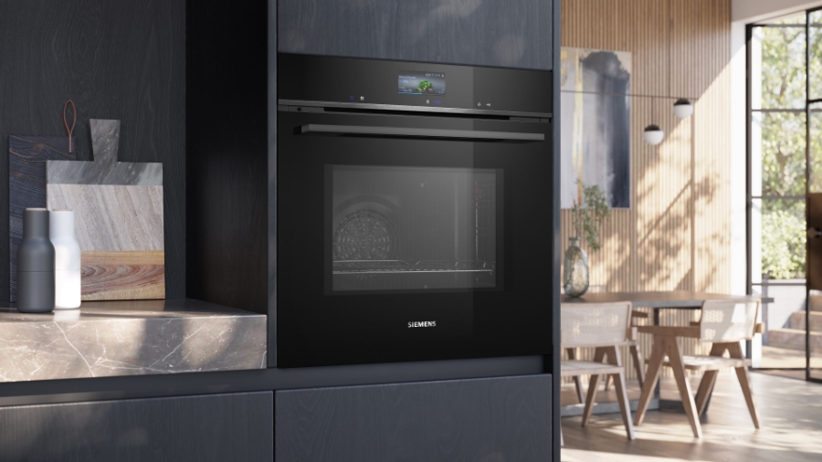 Siemens HM776GKB1 iQ700 Einbau-Backofen mit Mikrowellenfunktion 60cm Gerätemaße (HxBxT): 595 x 595 x 548 mm