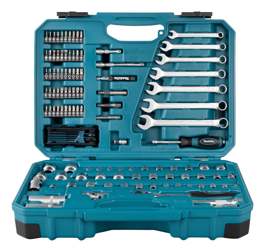 Makita E-06616 Universal Werkzeugset im Koffer 120teilig 