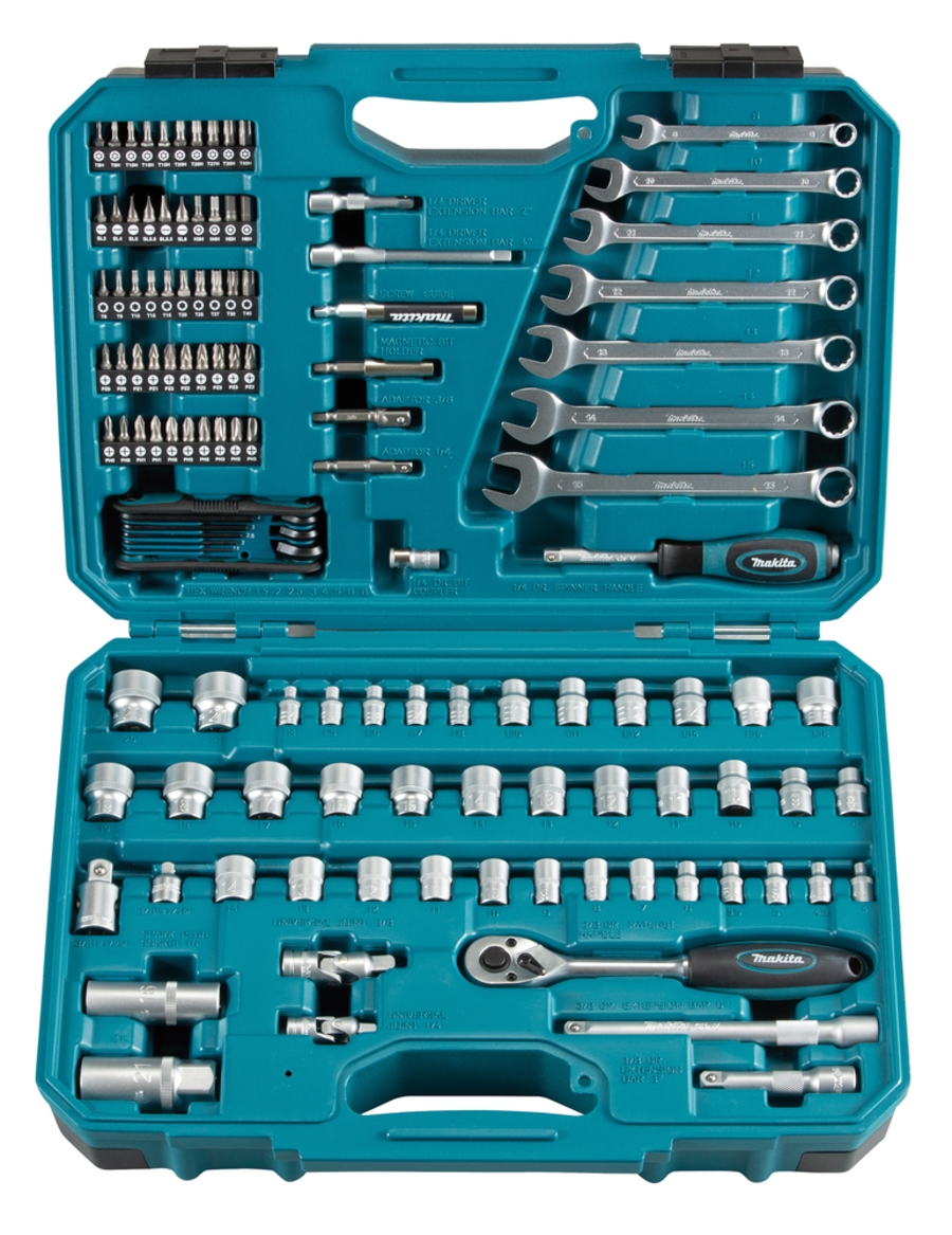 Makita E-06616 Universal Werkzeugset im Koffer 120teilig 