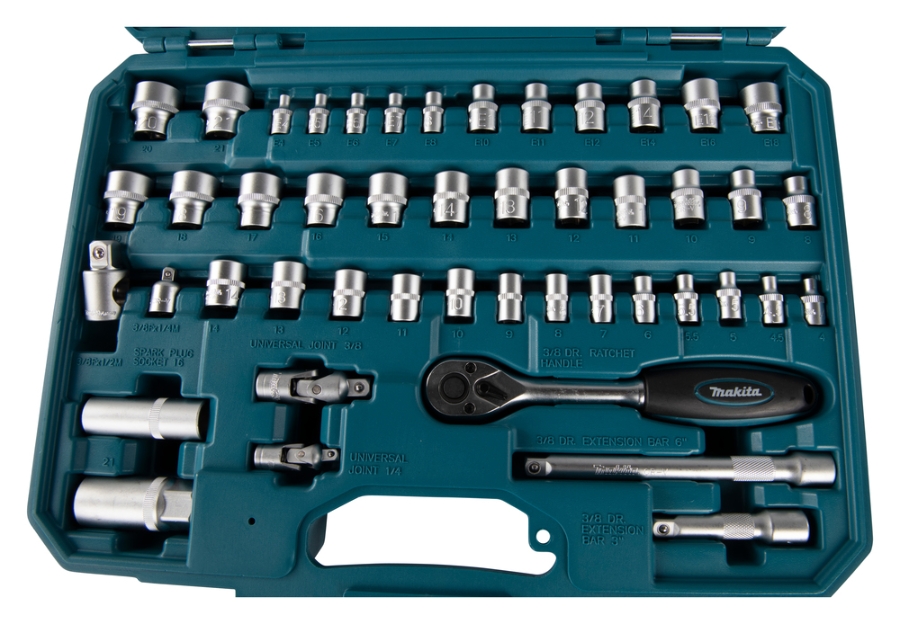 Makita E-06616 Universal Werkzeugset im Koffer 120teilig 