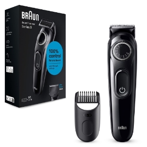 Braun Personal Care BT3400 Barttrimmer, Trimmer / Haarschneider  für Herren mit 50 Min. Akkulaufzeit