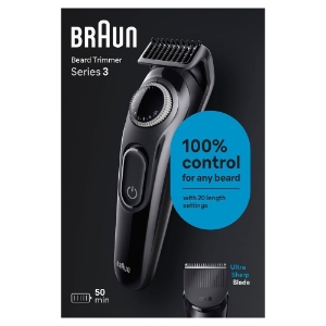 Braun Personal Care BT3400 Barttrimmer, Trimmer / Haarschneider  für Herren mit 50 Min. Akkulaufzeit