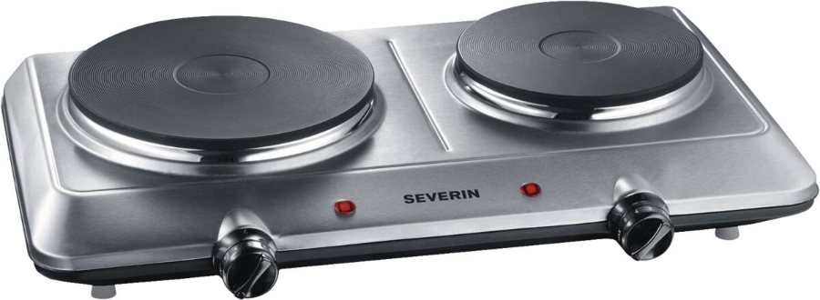 Severin DK 1014 Doppelkochplatte, 2500 W, inox 