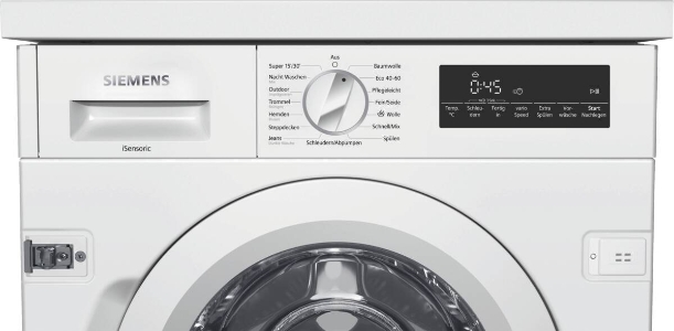 Siemens WI14W443 iQ700, Einbau-Waschmaschine, 8 kg, 1400 U/min 