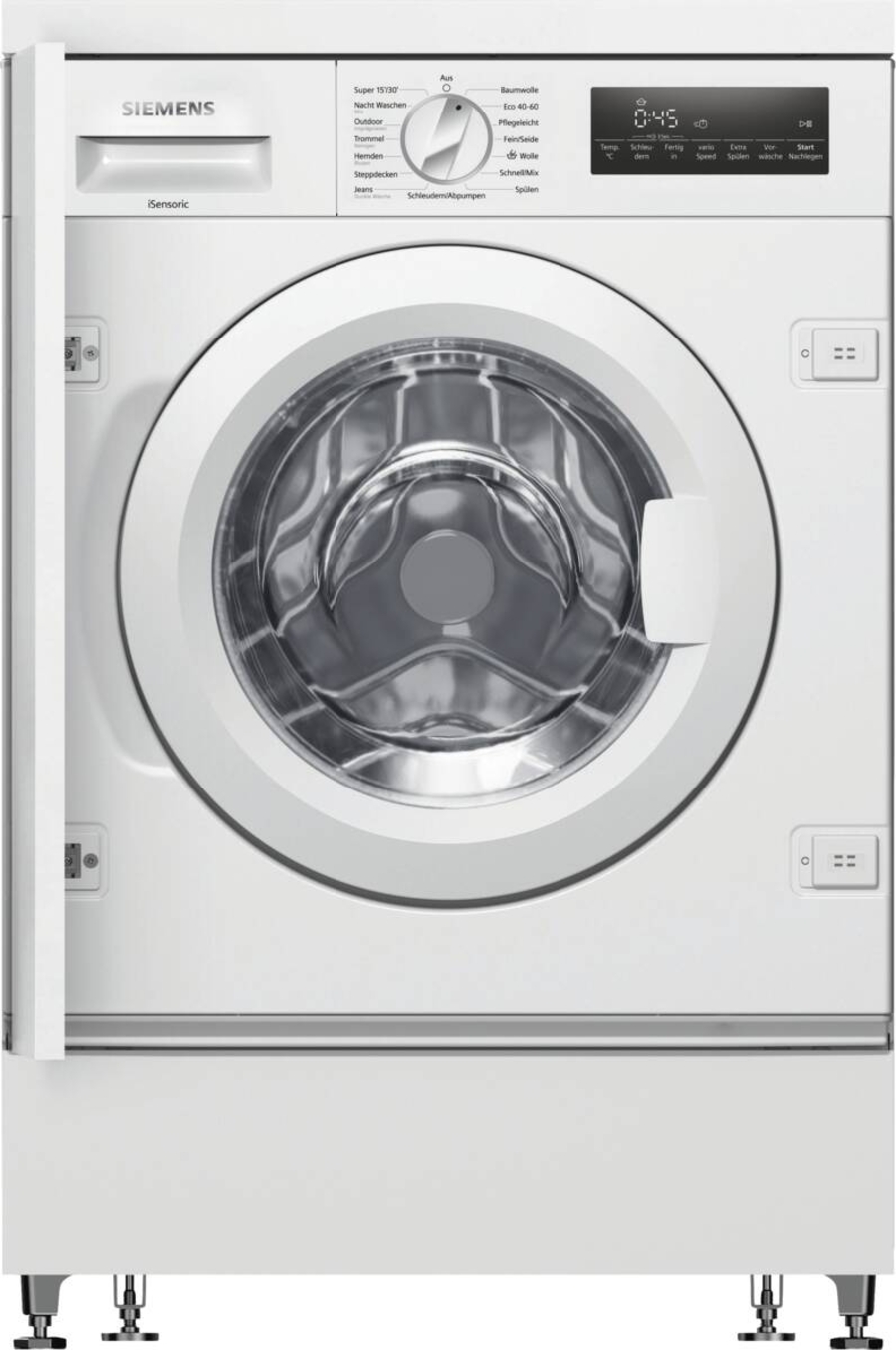 Siemens WI14W443 iQ700, Einbau-Waschmaschine, 8 kg, 1400 U/min 