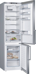 Bosch KGE398IBP Kühl-Gefrierkombination  Edelstahl HxB:201 x 60 cm Edelstahl (mit Antifingerprint)