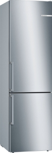 Bosch KGE398IBP Kühl-Gefrierkombination  Edelstahl HxB:201 x 60 cm Edelstahl (mit Antifingerprint)